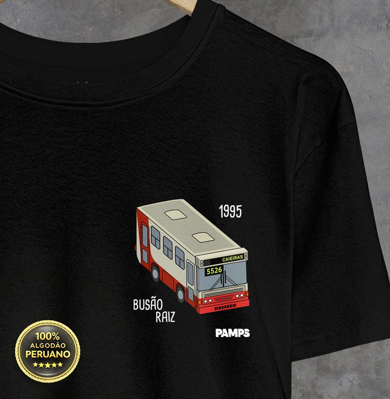 BUSÃO RAIZ 5526 CAIEIRAS - Camiseta Algodão Peruano