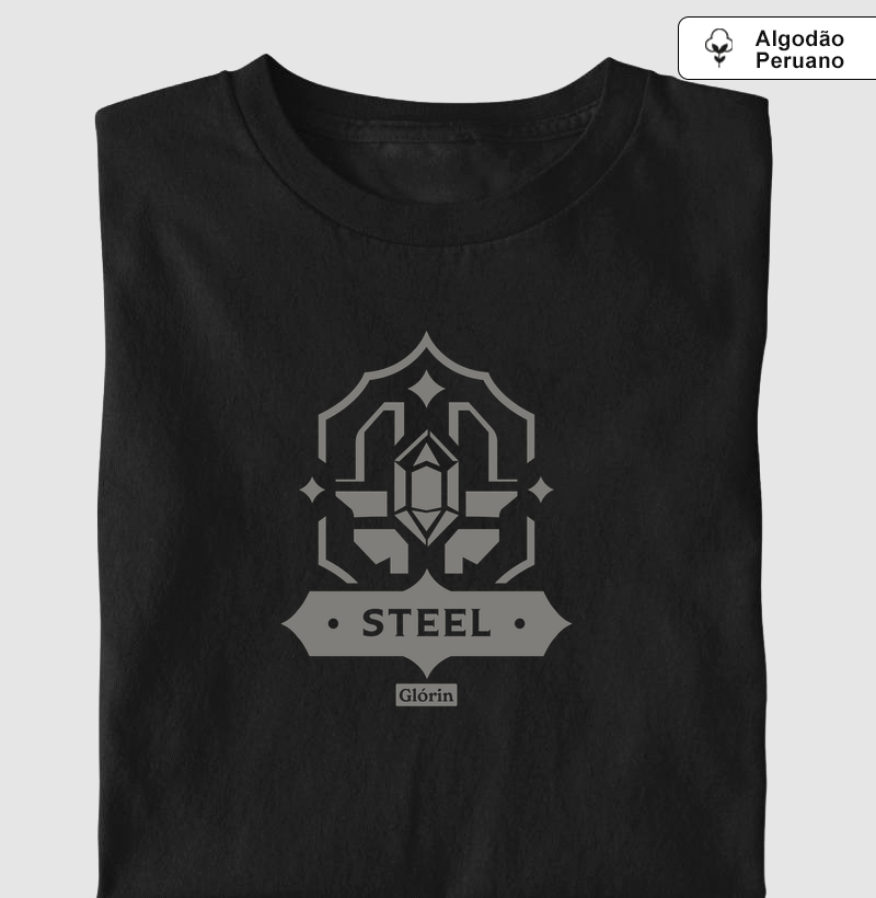 Steel Ink - Camiseta Algodão Peruano