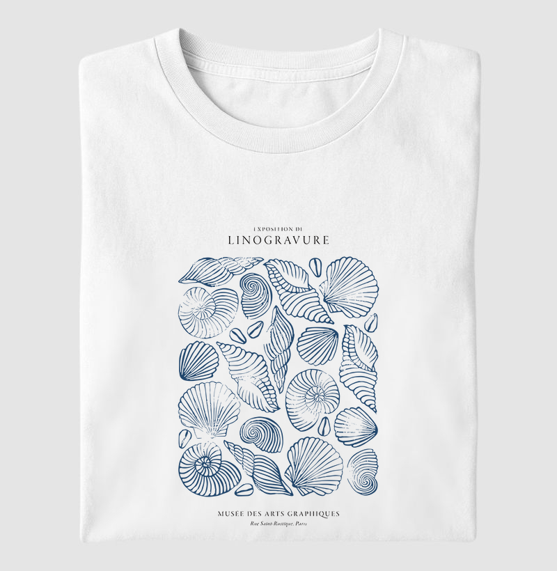 LINOGRAVURE MARINE