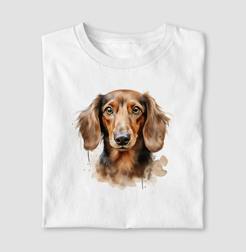 Dachshund aquarela