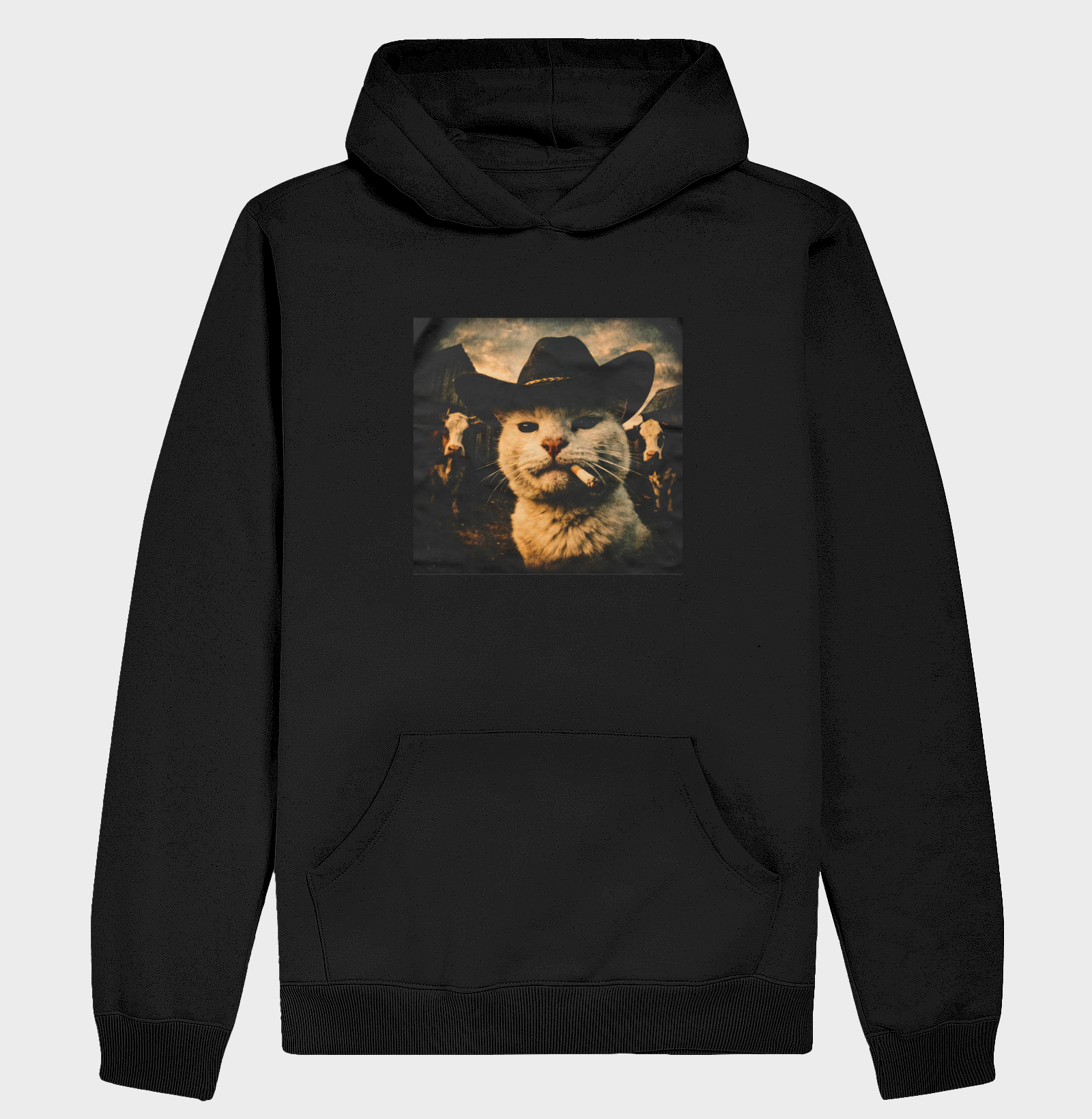 Camiseta premium Cowboy cat