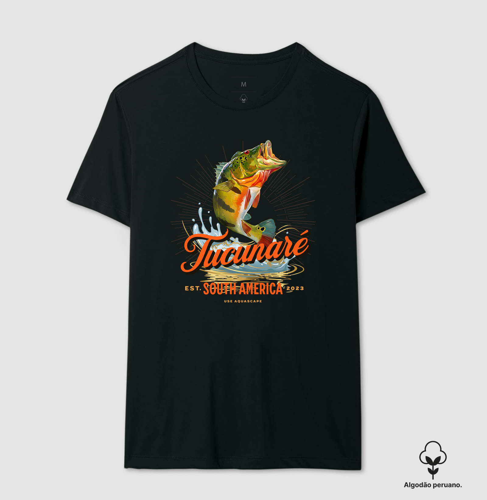 Camiseta Tucunaré South America – O Embaixador dos Peixes Jumbos