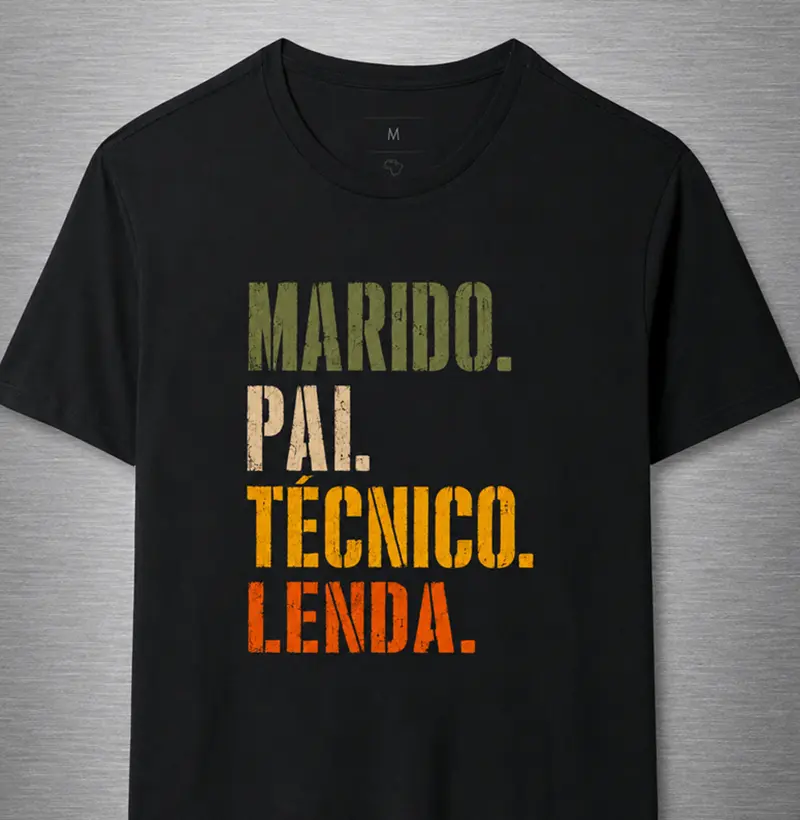 Marido, Pai, Técnico, Lenda - Camiseta