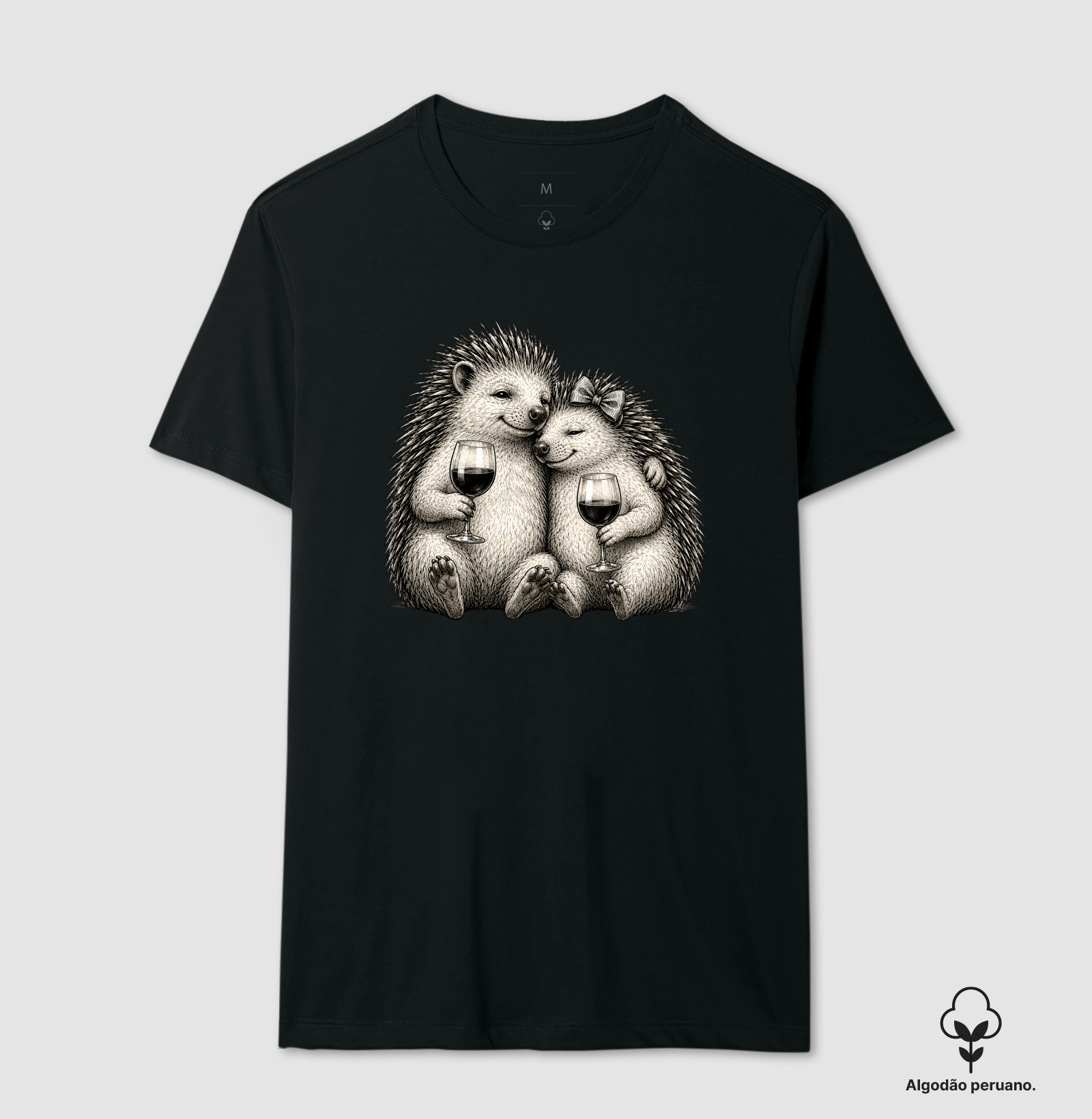 Camiseta Vinho - Amor entre espinhos