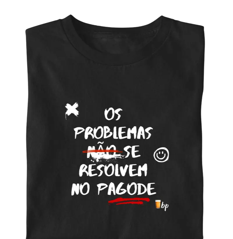 Os problemas se resolvem no pagode