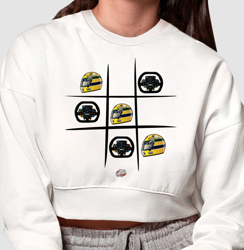 Cropped Moletom Jogo