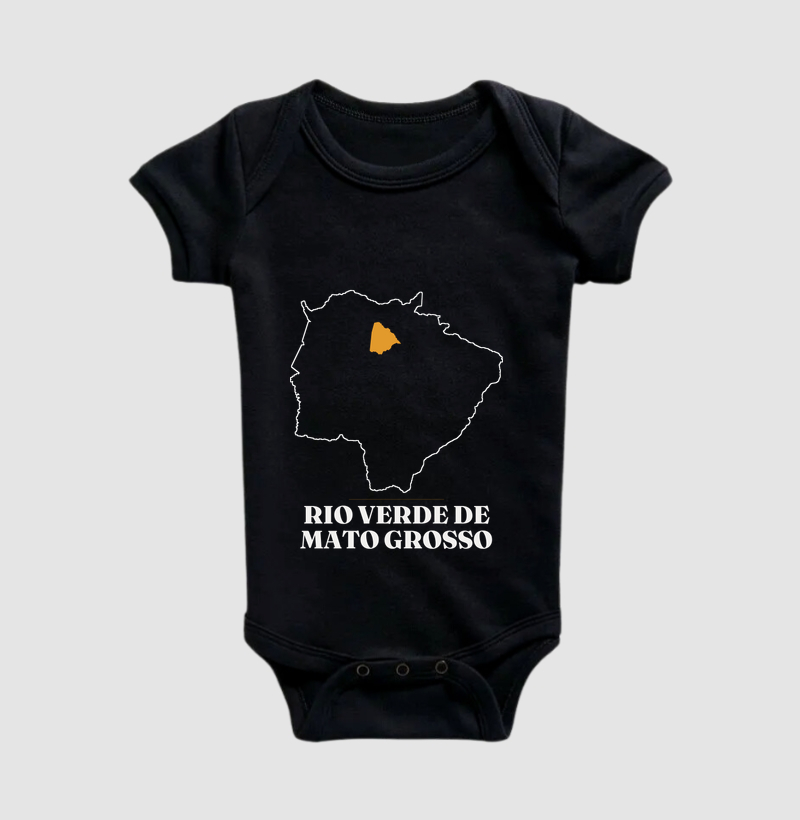 Rio Verde de Mato Grosso | Traço MS - Body Infantil