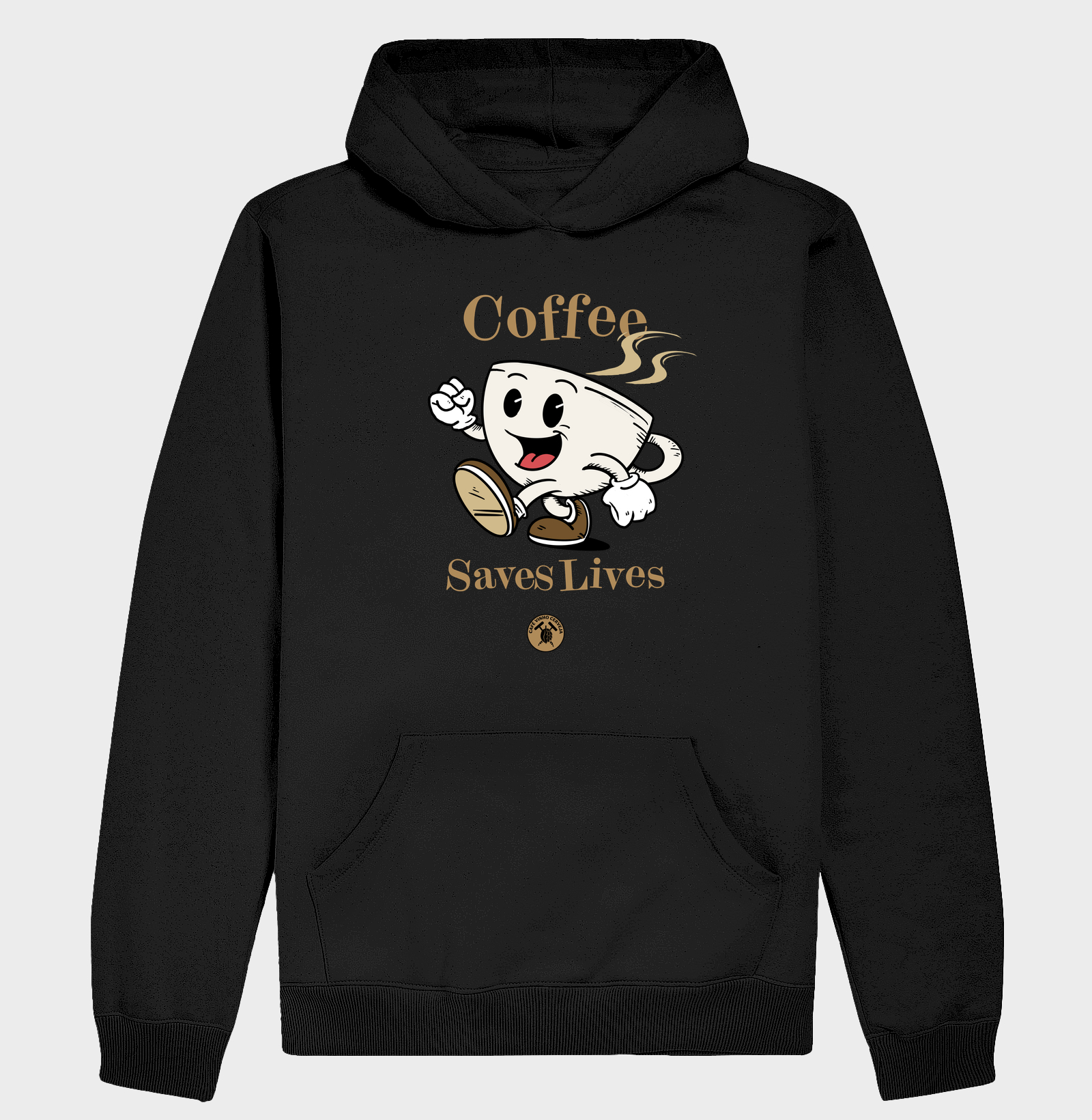 Camisa Café Coffee saves lives 
