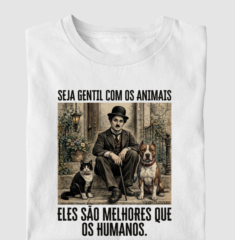 SEJA GENTIL COM OS ANIMAIS, ELES SÃO MELHORES QUE OS HUMANOS.
