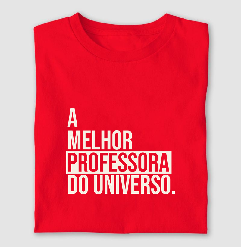 A melhor professora do universo