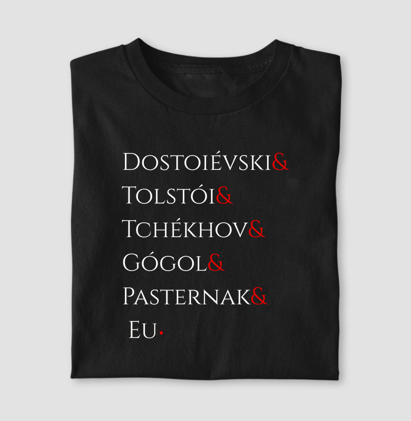 Dostoiévski, Tolstói, Tchékhov, Gógol e Pasternak