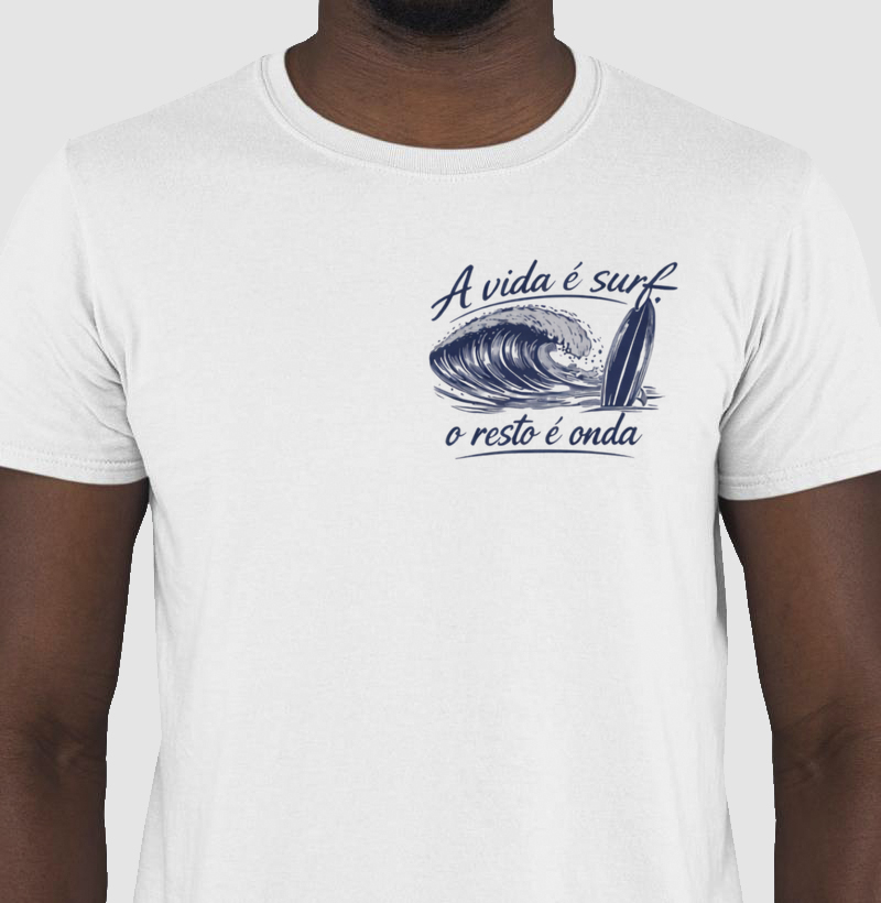 Camiseta a Vida é Surf