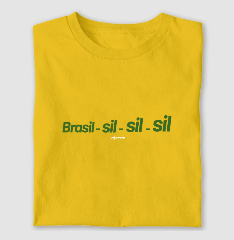 T-shirt - Brasil-sil-sil-sil