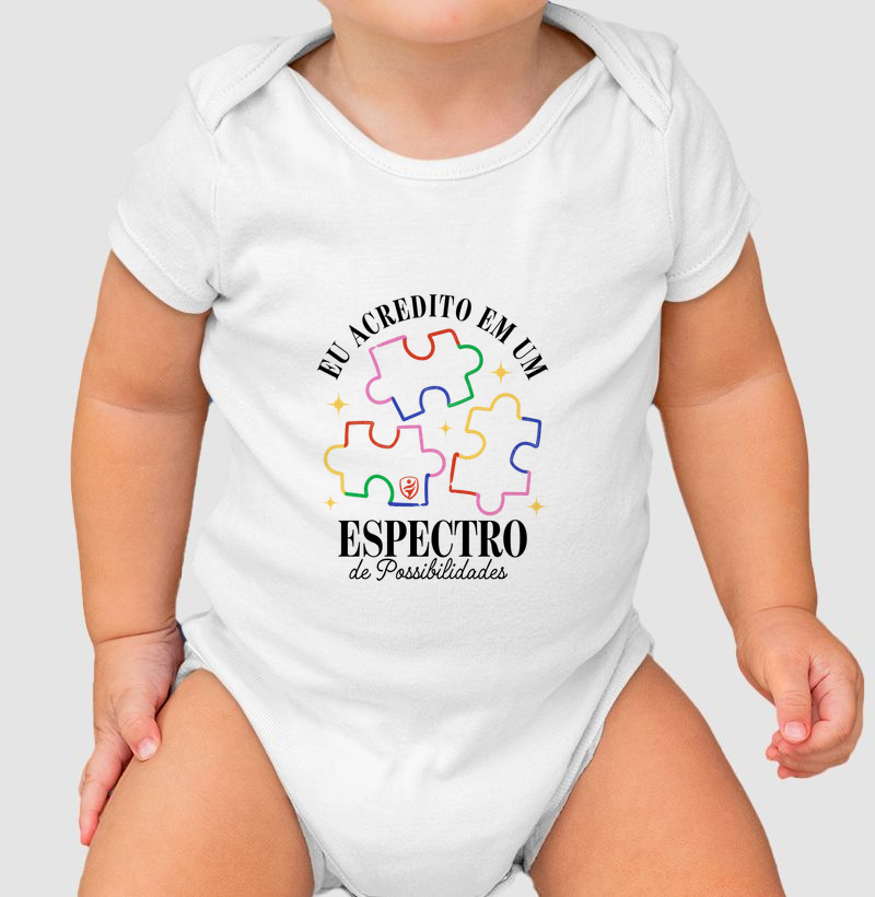 Eu acredito - Body Infantil