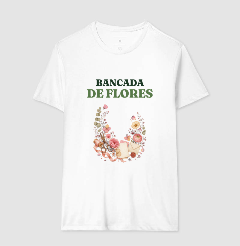 Camiseta Bancada de Flores