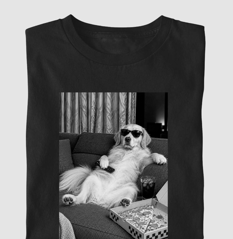 🐶🍕 Golden & Chill 🕶️✨
