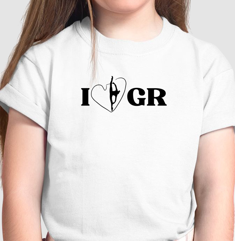 I Love GR - Camiseta Infantil