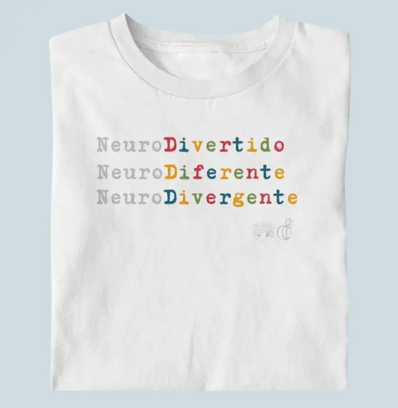 Camiseta | Divertido, Diferente, Divergente - CJ