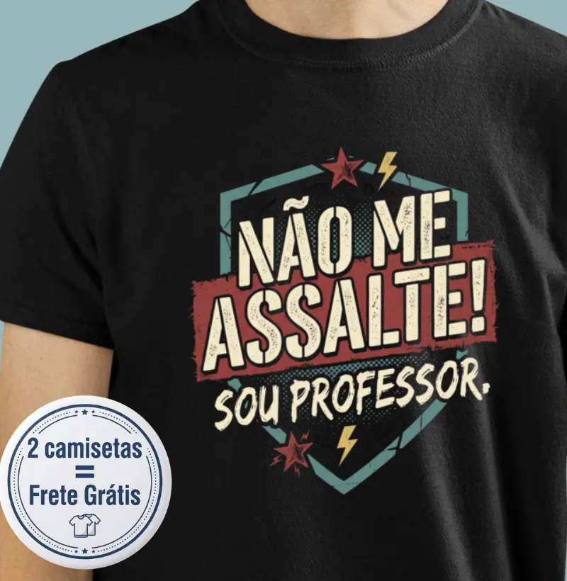 Camiseta Premium Professor/Pedagogo