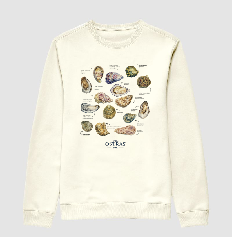 Moletom Oysters 101 - por Enfim
