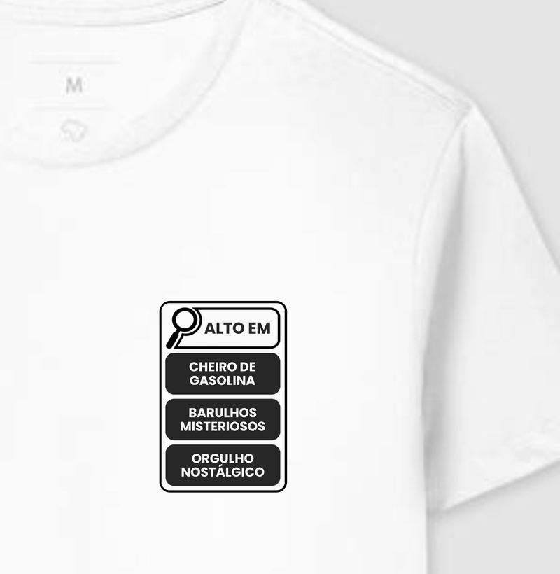 Alto em: Cheiro de Gasolina, Barulhos Misteriosos, Orgulho Nostálgico