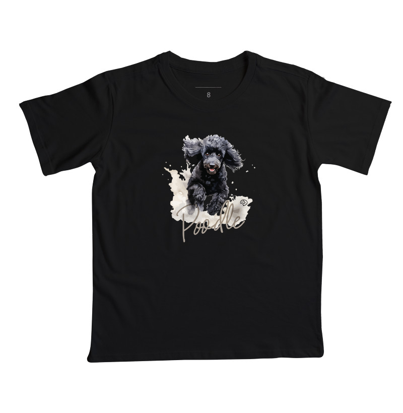 Poodle Preto Splash