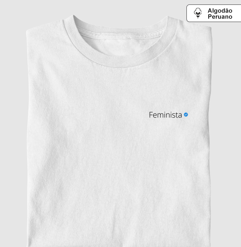 Feminista verificada (selo azul)