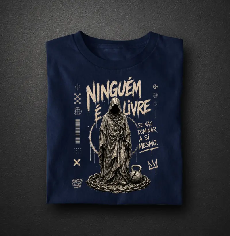 Camiseta: Domine a si mesmo