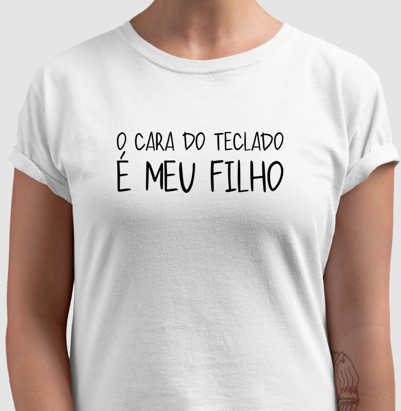 O cara do teclado é meu filho