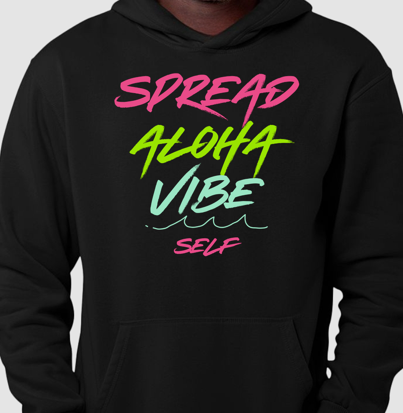 SPREAD ALOHA VIBE 2 - Hoodie Moletom