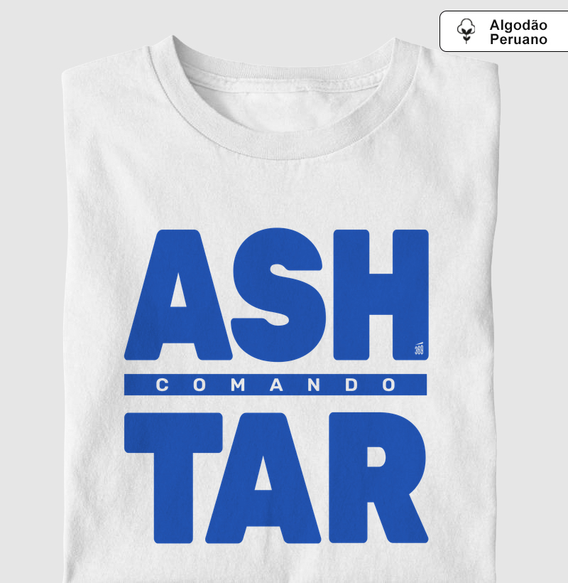 Comando Ashtar - Camiseta Algodão Peruano