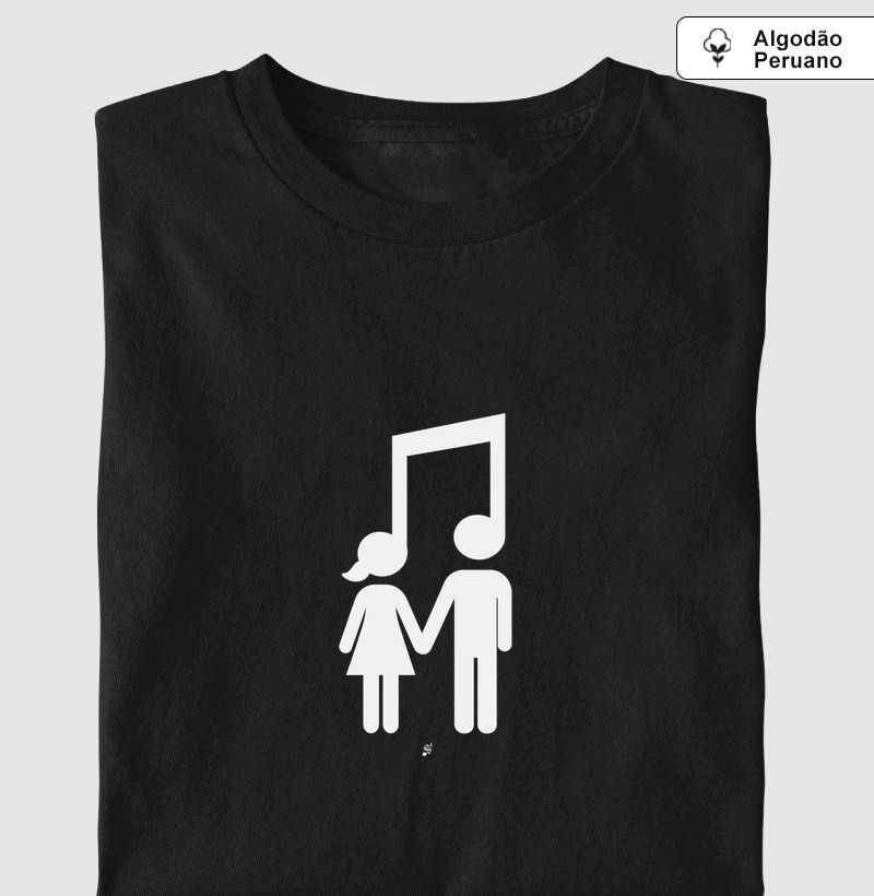 CASAL MUSICAL - Camiseta Algodão Peruano