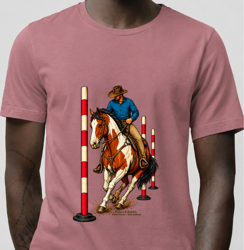 Paint Horse - Seis Balizas. - Camiseta