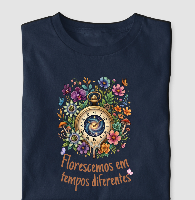 Florescemos em tempos diferentes