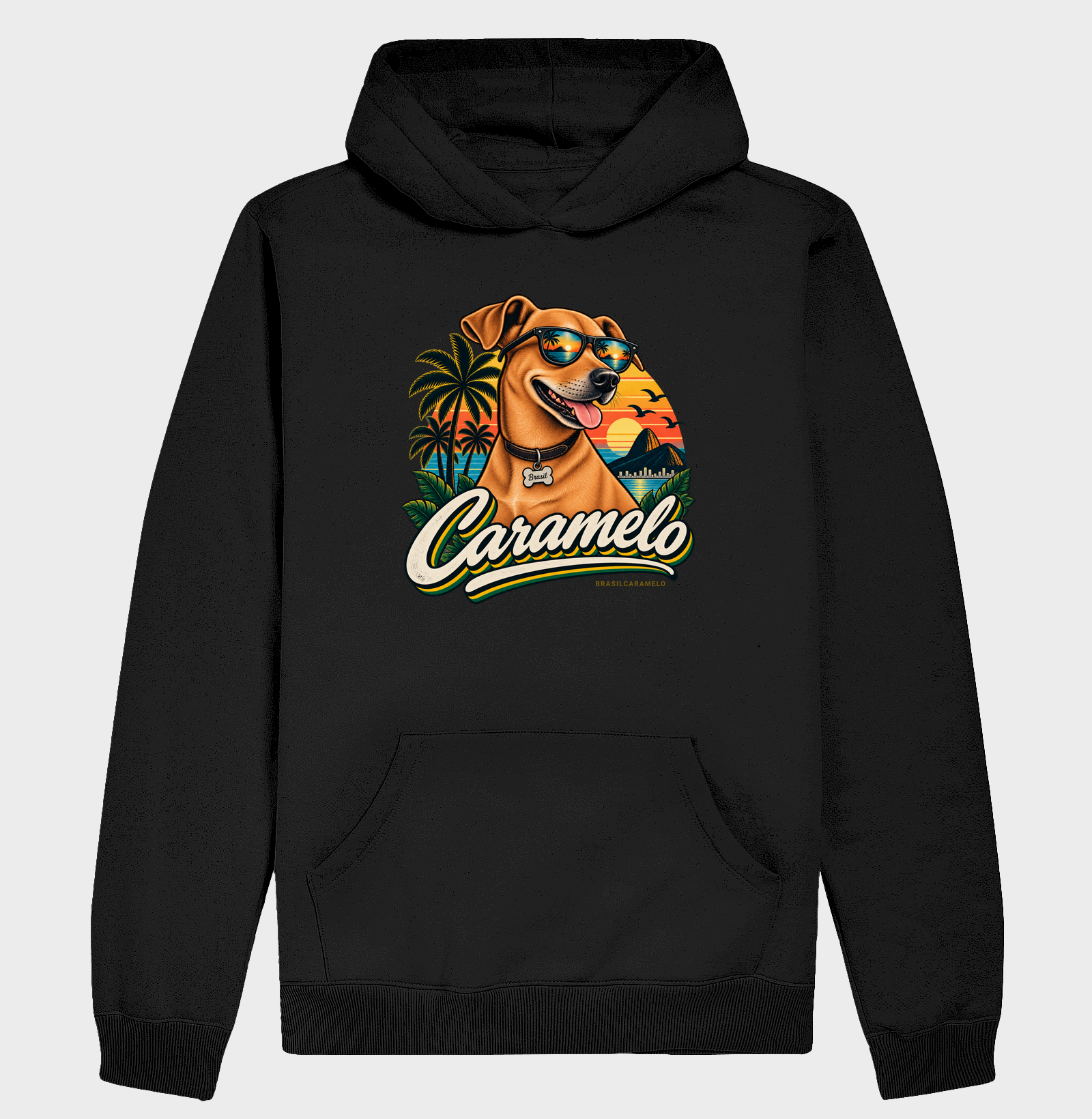 Caramelo Anos 80 - Hoodie Moletom