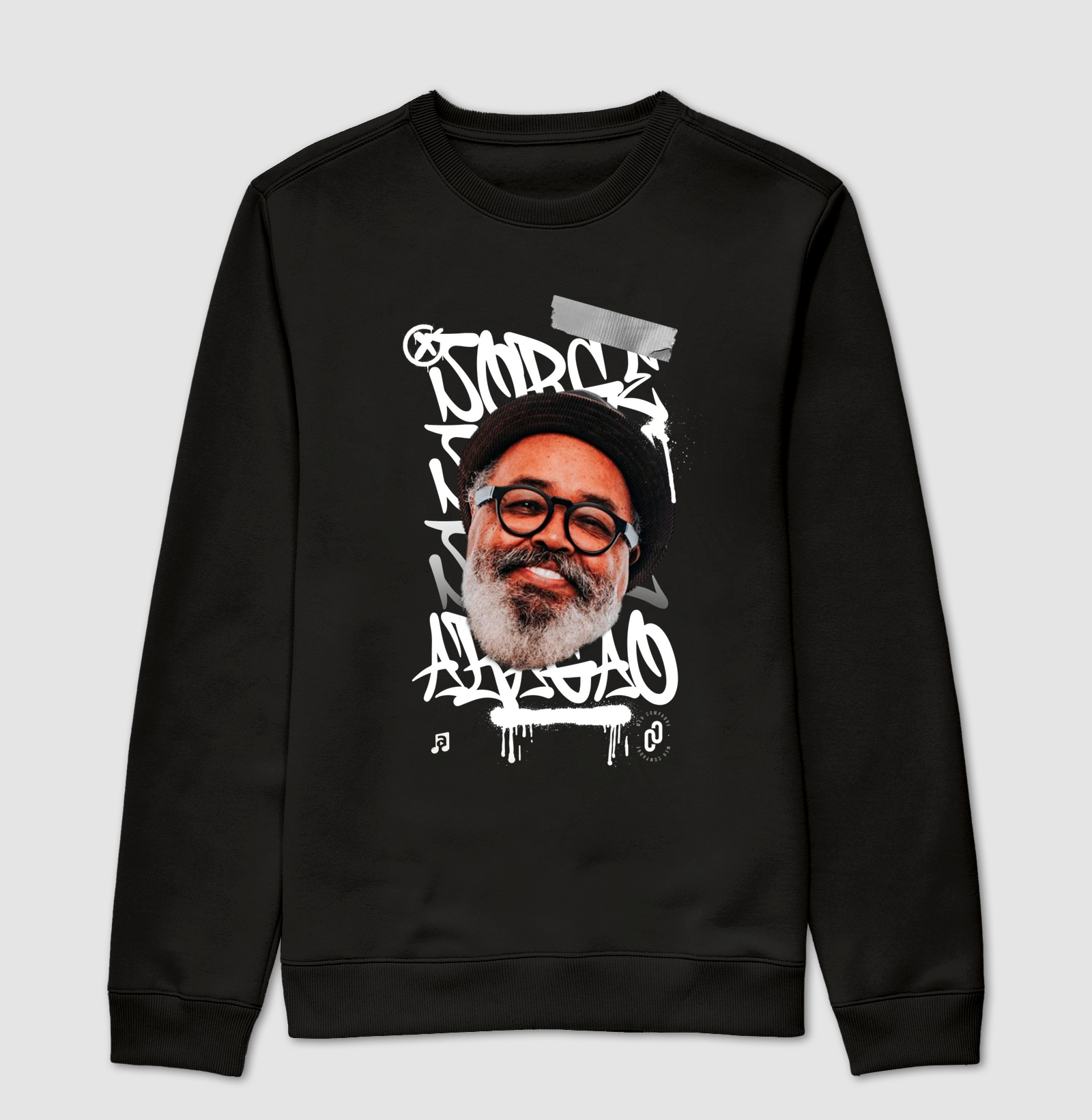 653 - CAMISETA OVERSIZED JORGE ARAGÃO SAMBA STREET