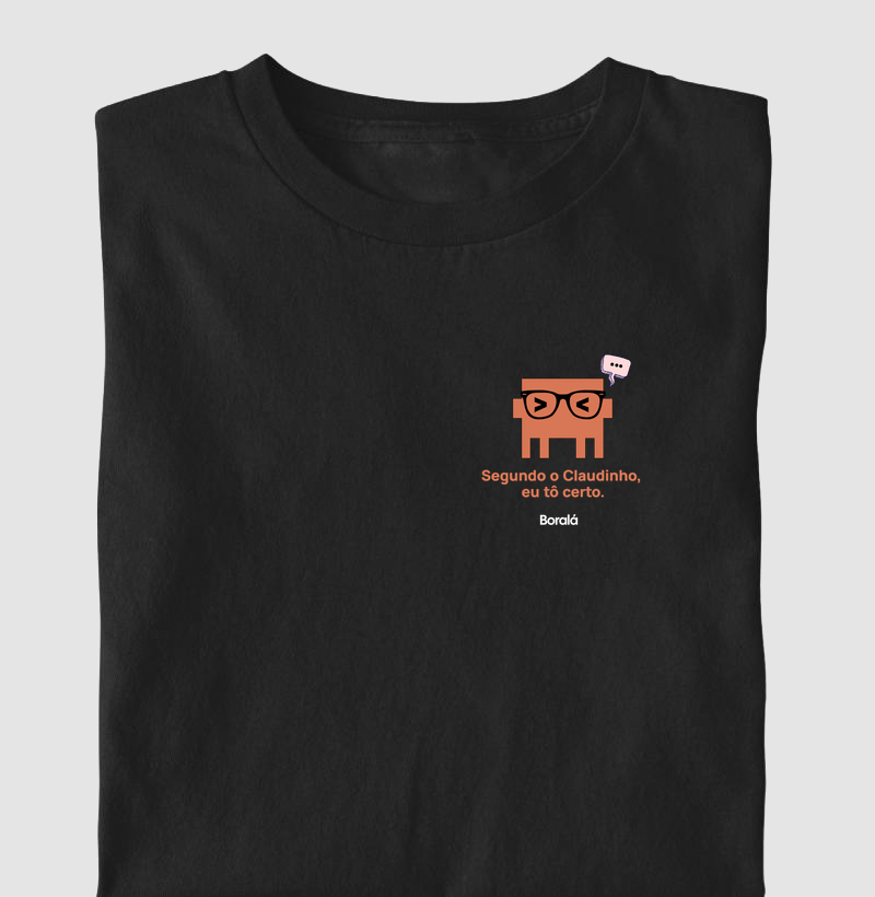 Segundo o claudinho, eu tô certo