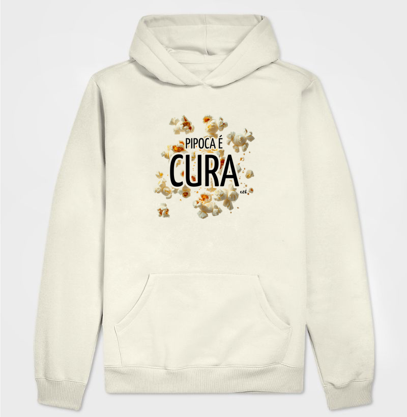 Obaluaê - Pipoca é cura - Hoodie Moletom