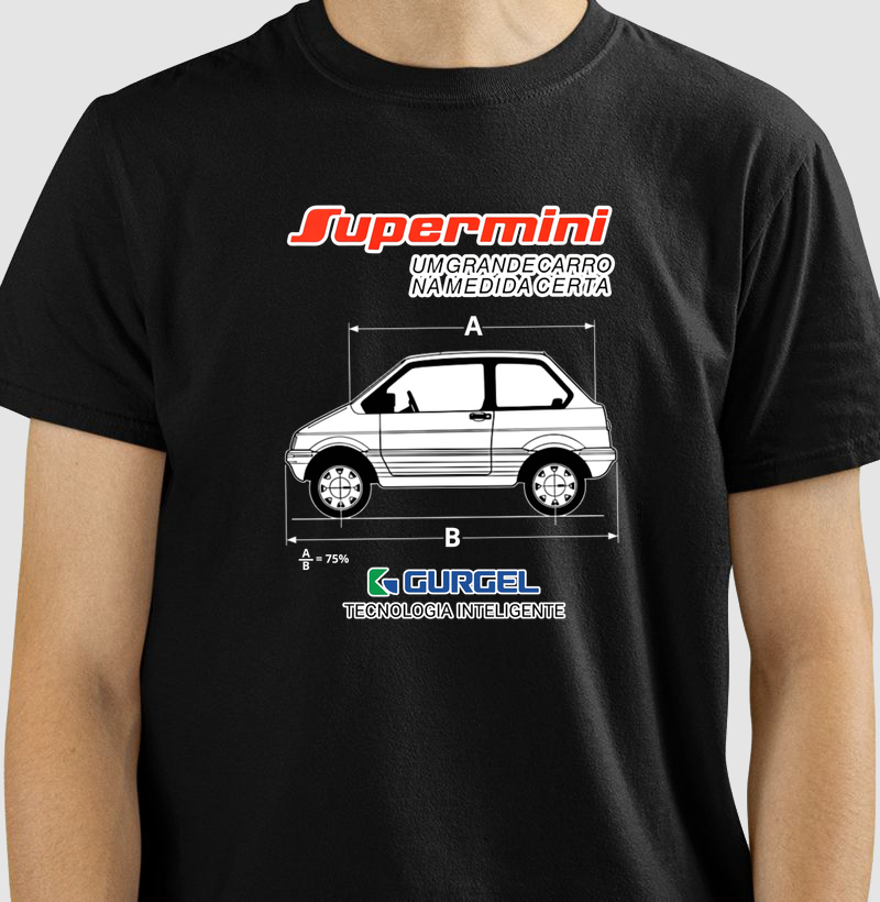 Ì Camiseta Gurgel Supermini | AMMAR