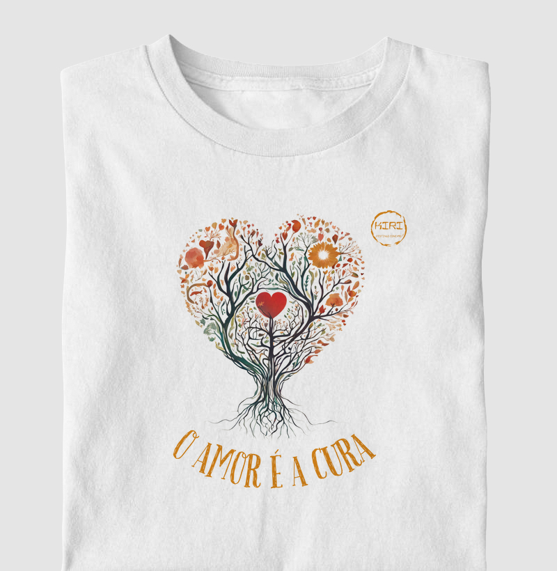 Camiseta KIRI - O Amor é a Cura