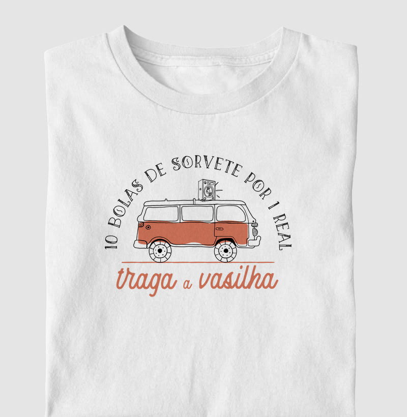 10 Bolas de Sorvete por 1 Real: Traga a Vasilha