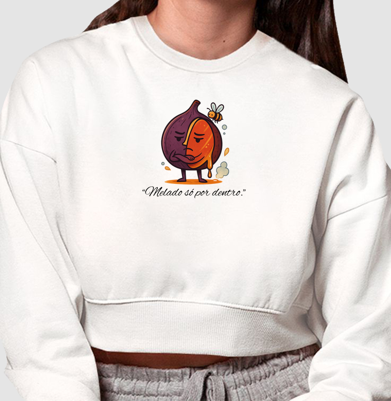 Melado só por dentro.