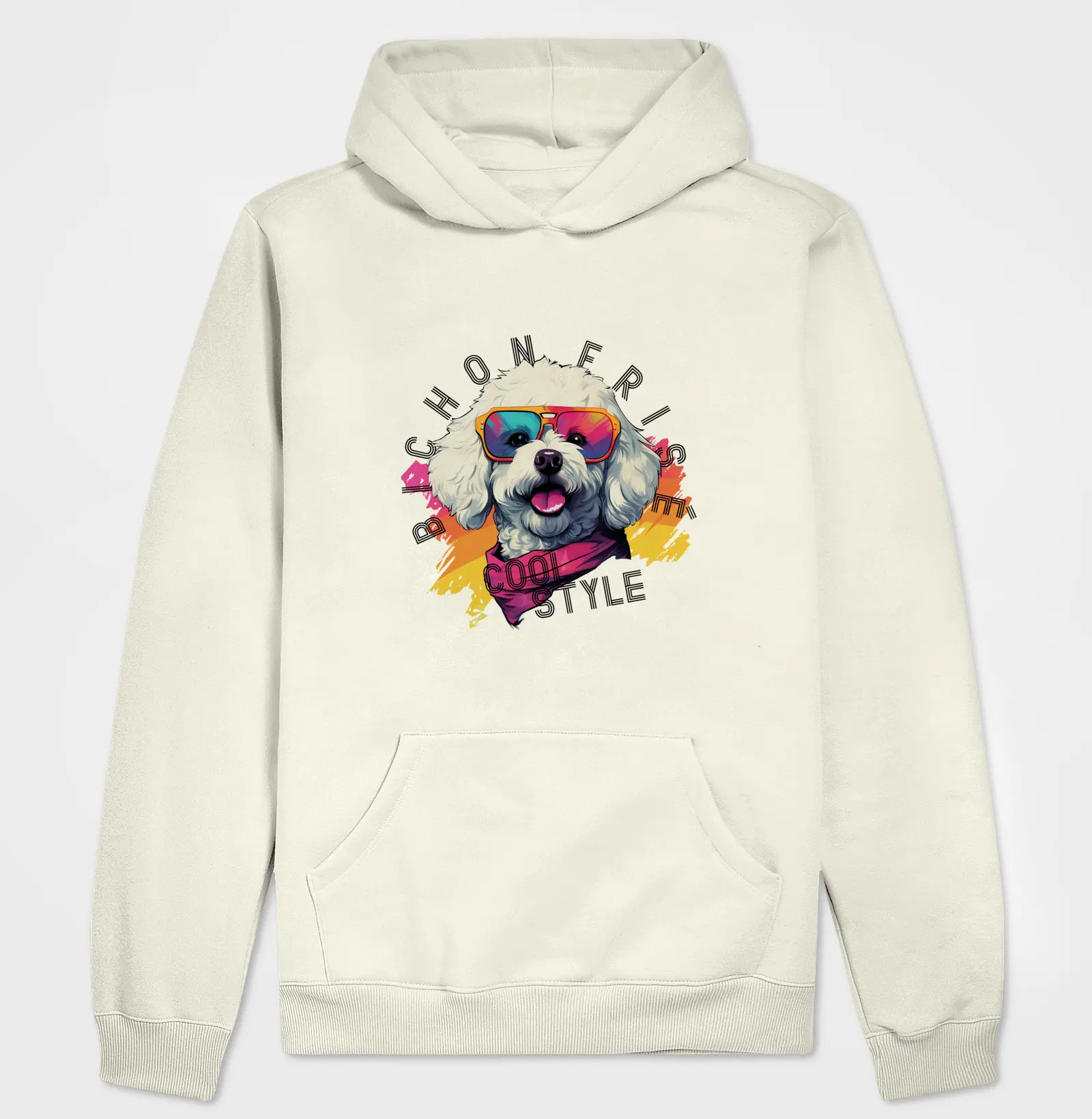 Hoodie Moletom Bichon Frise 03