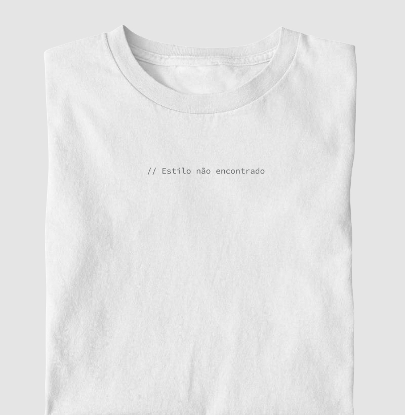Estilo não encontrado