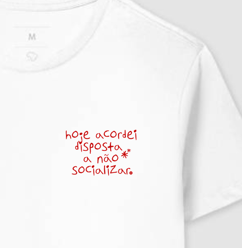 HOJE ACORDEI DISPOSTA A NÃO SOCIALIZAR BOLSO