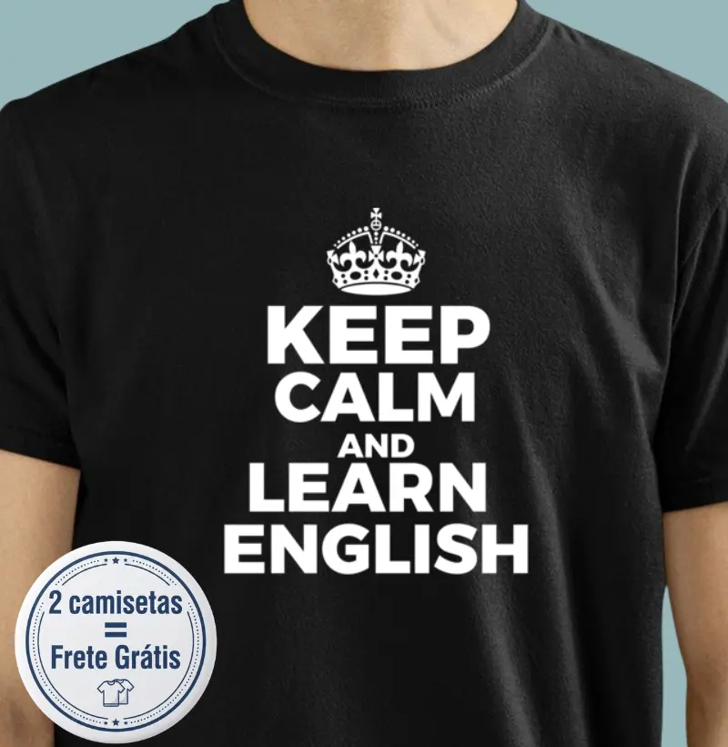 Camiseta Premium - Inglês