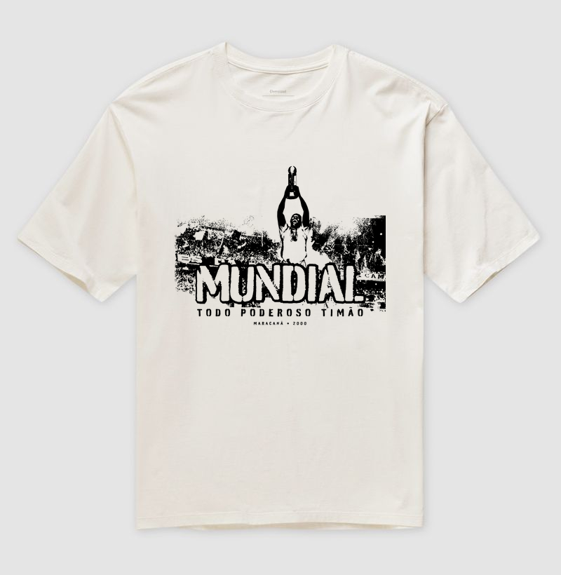 Camiseta Oversized - Mundial 2000