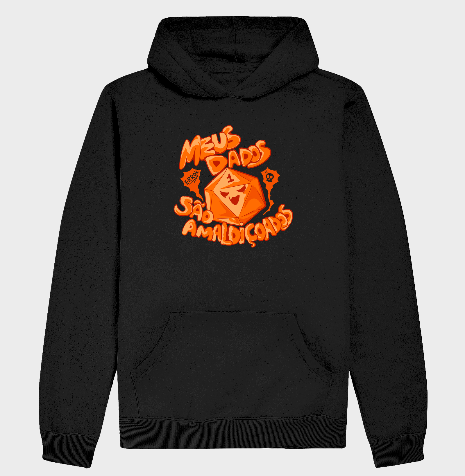 MEUS DADOS SÃO AMALDIÇOADOS  - Hoodie Moletom