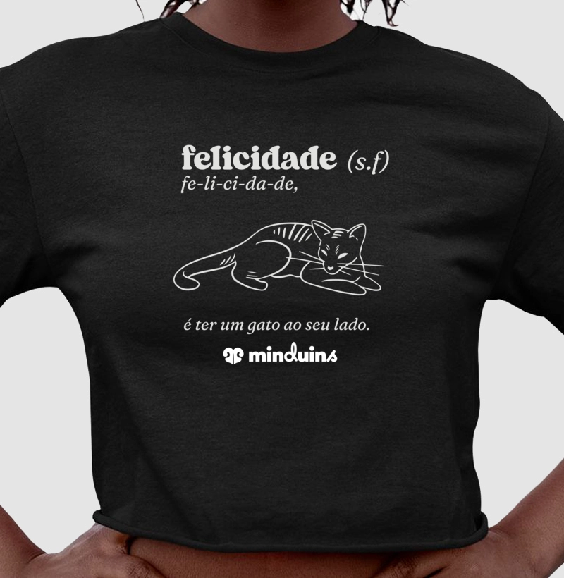 Felicidade é ter um Gato ao seu Lado