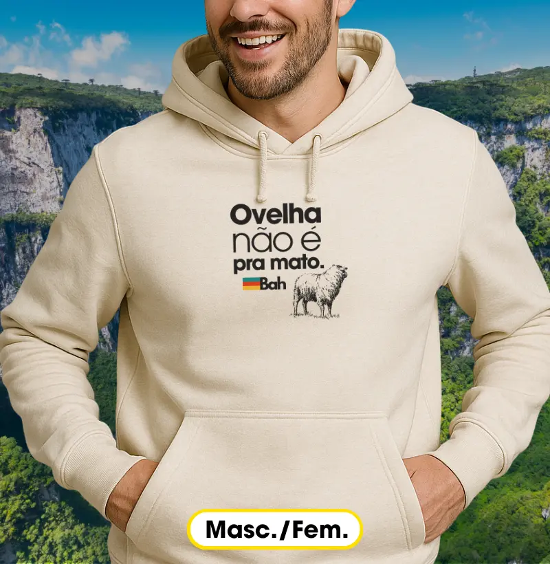 Ovelha não é pra mato